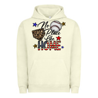 Pigment Pistachio no place like home Urban Hoodie - CowhideDigitalArt