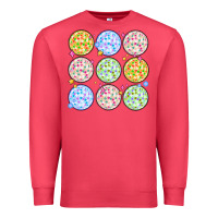 Cardinal disco balls Premium Sweatshirt - MaliasSmallBusiness