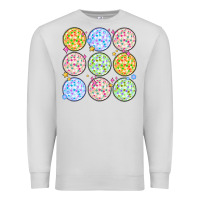 Dove Grey disco balls Premium Sweatshirt - MaliasSmallBusiness
