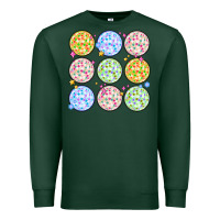 Sports Green disco balls Premium Sweatshirt - MaliasSmallBusiness