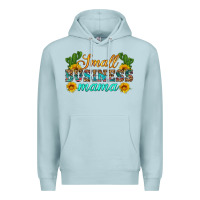 Blue Mist small business mama Premium Hoodie - HRA Design Shop