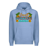 Colony Blue small business mama Premium Hoodie - HRA Design Shop