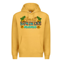 Mustard small business mama Premium Hoodie - HRA Design Shop