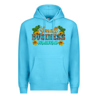 Ocean Blue small business mama Premium Hoodie - HRA Design Shop