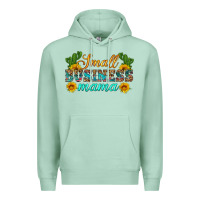 Seafoam small business mama Premium Hoodie - HRA Design Shop
