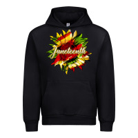 Black juneteenth sunflower black lives matter Urban Hoodie - HRA Design Shop
