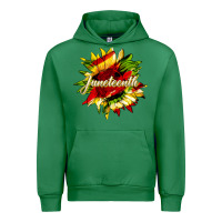 Emerald juneteenth sunflower black lives matter Urban Hoodie - HRA Design Shop