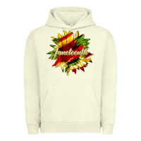 Pigment Pistachio juneteenth sunflower black lives matter Urban Hoodie - HRA Design Shop