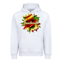 White juneteenth sunflower black lives matter Urban Hoodie - HRA Design Shop