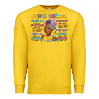Lemon you are beautiful victorious enough strong Premium Sweatshirt - MaliasSmallBusiness