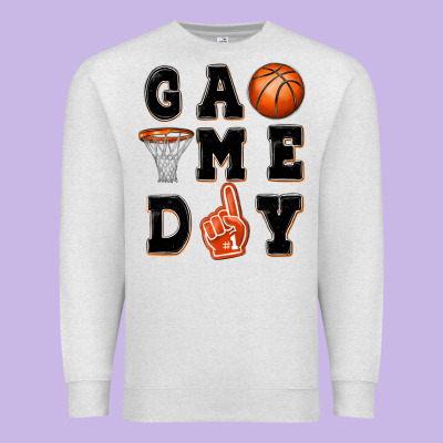 Premium Sweatshirt basketball game day