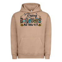 Pigment Burro raising believers Urban Hoodie - CowhideDigitalArt