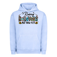 Pigment Grape Ice raising believers Urban Hoodie - CowhideDigitalArt