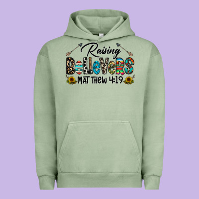 Raising Believers Urban Hoodie Designed By Cowhidedigitalart