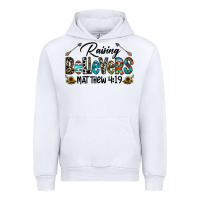 White raising believers Urban Hoodie - CowhideDigitalArt