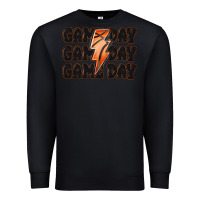 Black game day game day game day basketball Premium Sweatshirt - MaliasSmallBusiness