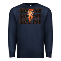 Navy game day game day game day basketball Premium Sweatshirt - MaliasSmallBusiness