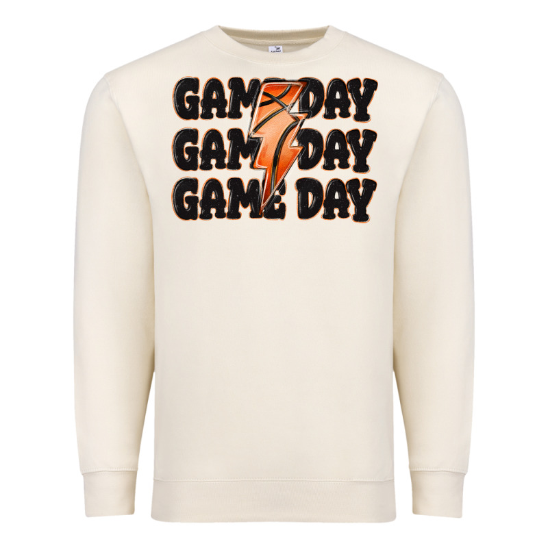Game Day Game Day Game Day Basketball Premium Sweatshirt by MaliasSmallBusiness | Teevron