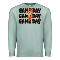 Seafoam game day game day game day basketball Premium Sweatshirt - MaliasSmallBusiness