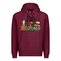 Burgundy cinco de mayo mexican flag gnomes Premium Hoodie - RacoonDesign