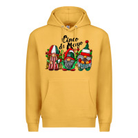 Mustard cinco de mayo mexican flag gnomes Premium Hoodie - RacoonDesign