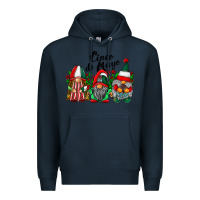 Navy cinco de mayo mexican flag gnomes Premium Hoodie - RacoonDesign