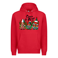 Red cinco de mayo mexican flag gnomes Premium Hoodie - RacoonDesign