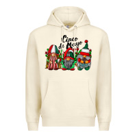Sandshell cinco de mayo mexican flag gnomes Premium Hoodie - RacoonDesign