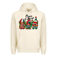 Tofu cinco de mayo mexican flag gnomes Premium Hoodie - RacoonDesign