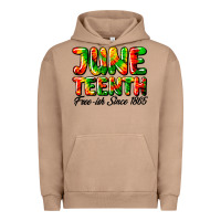 Pigment Burro juneteenth free ish since 1865 Urban Hoodie - HRA Design Shop