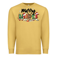 Antique Gold merry nurse Premium Sweatshirt - MaliasSmallBusiness