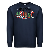 Navy merry nurse Premium Sweatshirt - MaliasSmallBusiness