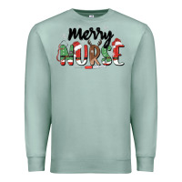 Seafoam merry nurse Premium Sweatshirt - MaliasSmallBusiness