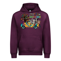 Mauve Wine autism avareness3 Urban Hoodie - CowhideDigitalArt