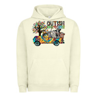 Pigment Pistachio autism avareness3 Urban Hoodie - CowhideDigitalArt