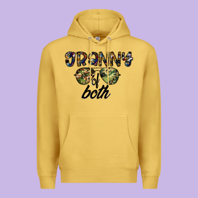 Granny Of Both Premium Hoodie Designed By Cowhidedigitalart