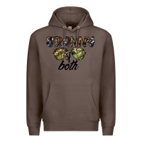 Coffee granny of both Premium Hoodie - CowhideDigitalArt
