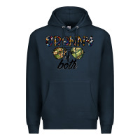Navy granny of both Premium Hoodie - CowhideDigitalArt
