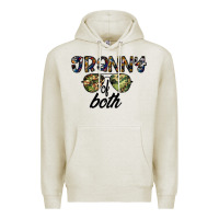 Oatmeal Heather granny of both Premium Hoodie - CowhideDigitalArt