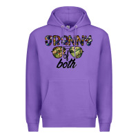 Purple granny of both Premium Hoodie - CowhideDigitalArt