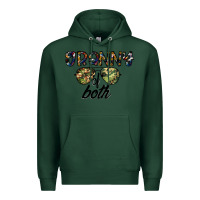 Sports Green granny of both Premium Hoodie - CowhideDigitalArt