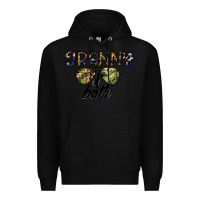 Black granny of both Premium Hoodie - CowhideDigitalArt