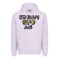 Lilac granny of both Premium Hoodie - CowhideDigitalArt