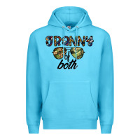 Ocean Blue granny of both Premium Hoodie - CowhideDigitalArt