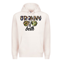Pale Pink granny of both Premium Hoodie - CowhideDigitalArt