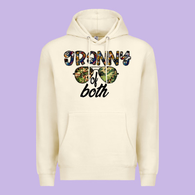 Granny Of Both Premium Hoodie Designed By Cowhidedigitalart