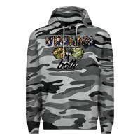 Slate Camo granny of both Premium Hoodie - CowhideDigitalArt