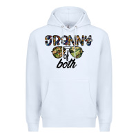 White granny of both Premium Hoodie - CowhideDigitalArt