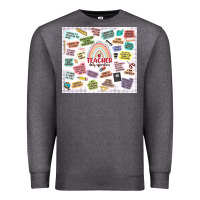 Charcoal Heather teacher daily affirmations Premium Sweatshirt - MaliasSmallBusiness