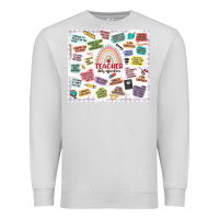 Dove Grey teacher daily affirmations Premium Sweatshirt - MaliasSmallBusiness